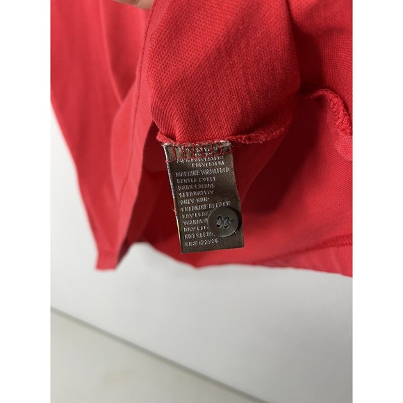 J Hilburn Polo Mens Size Small S Red Comfort Fit - Excellent Condition & Clean! - Picture 4 of 13